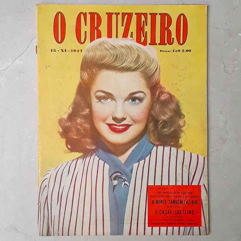 Imagem Revista O Cruzeiro Novembro/1947 Capa Esther Williams