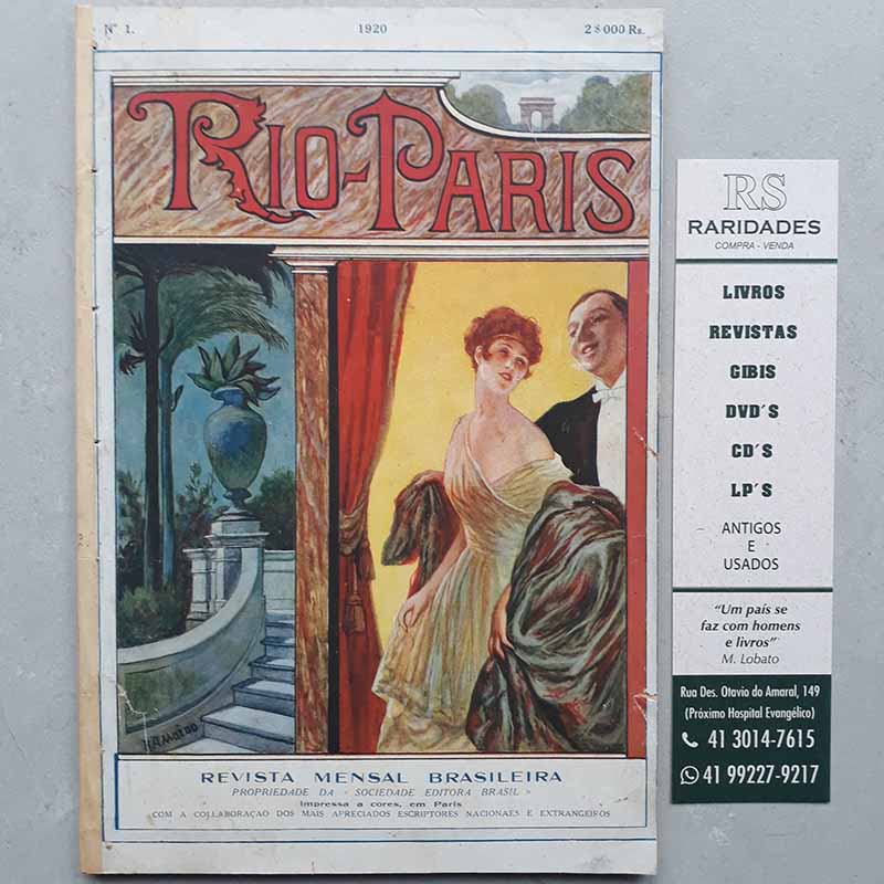 Revista Rio Paris Número 1 – Ano 1920