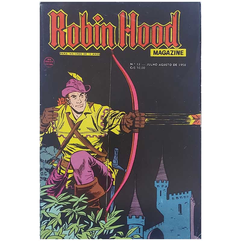 Robin Hood Nr 13 Rge Ano 1958