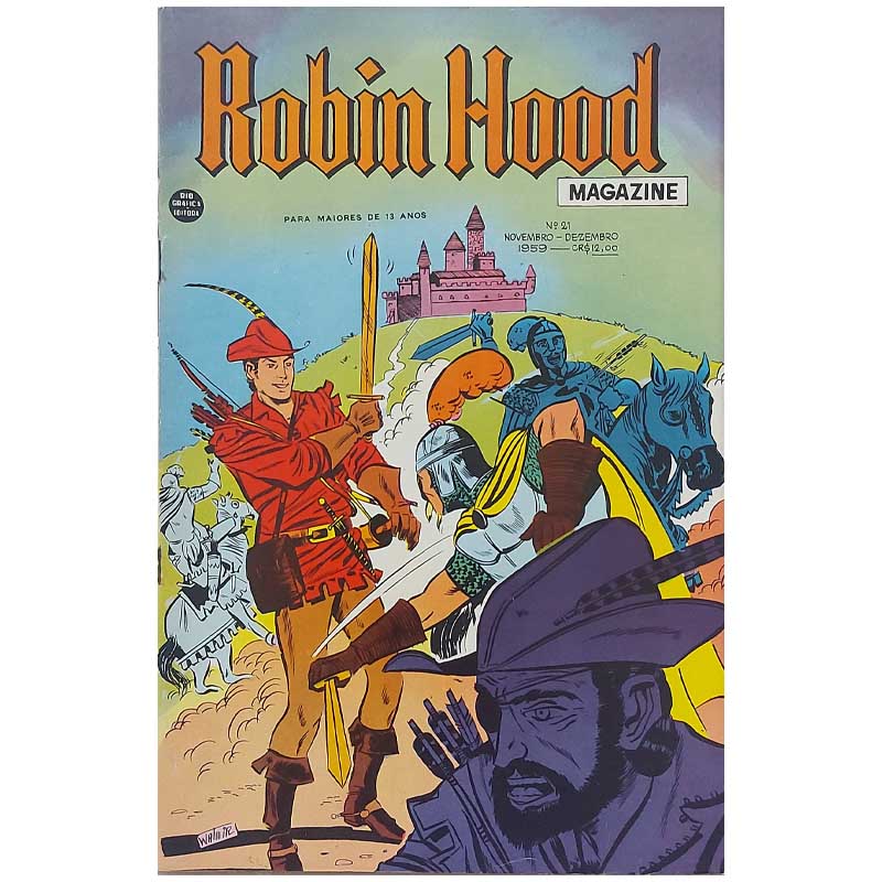 Robin Hood Magazine Nr 21 Rge Novembro-Dezembro/1959