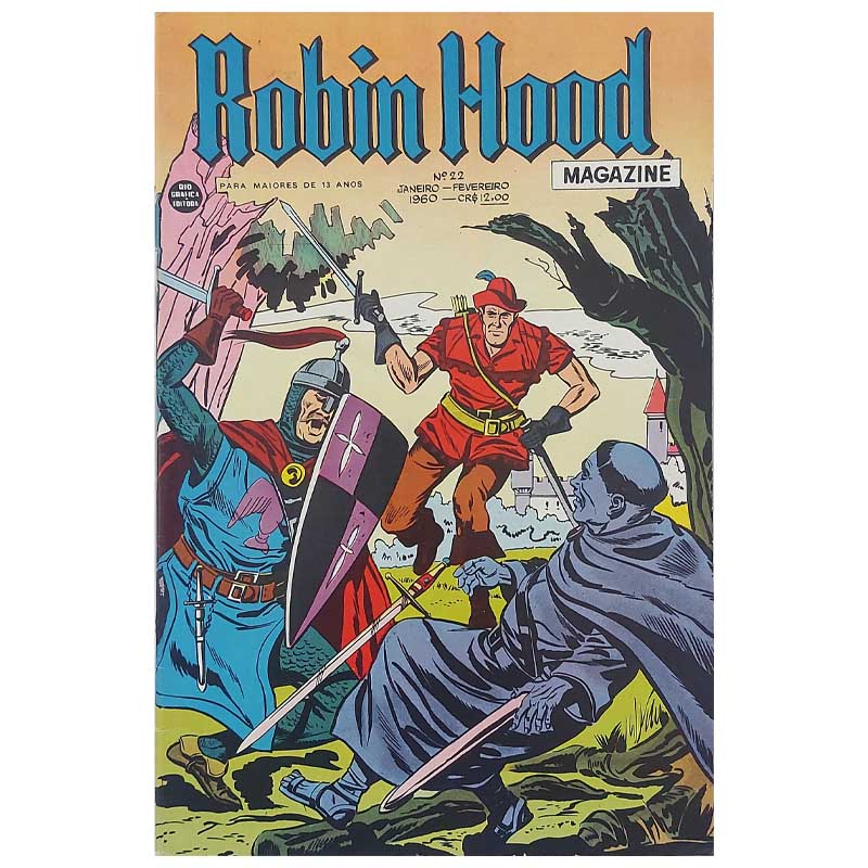 Robin Hood Nr 22 Rge Janeiro-Fevereiro/1960