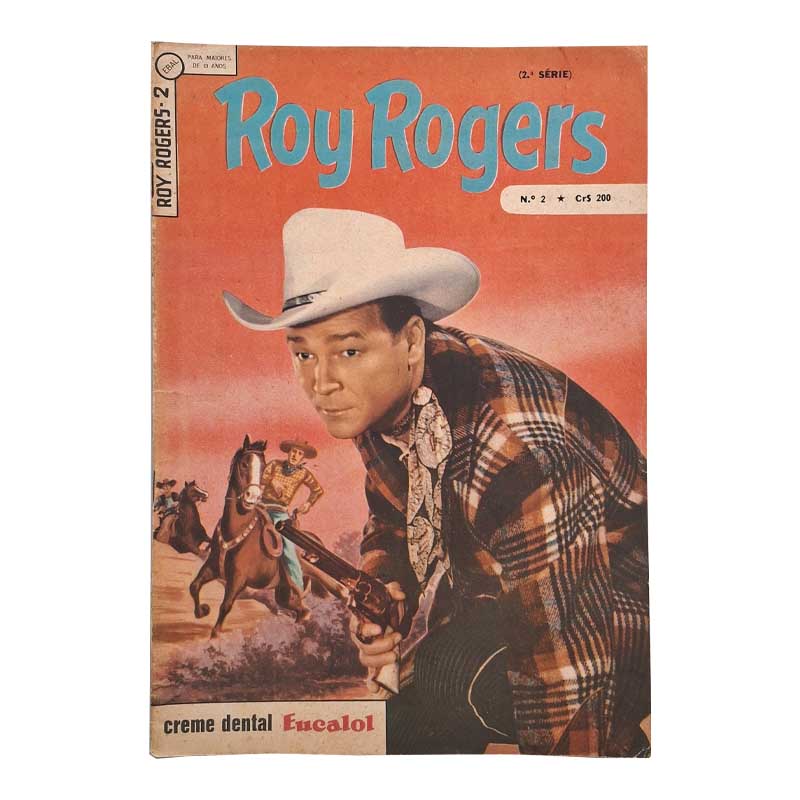 Roy Rogers 3ª Série Nr 02 Ebal Fevereiro/1966