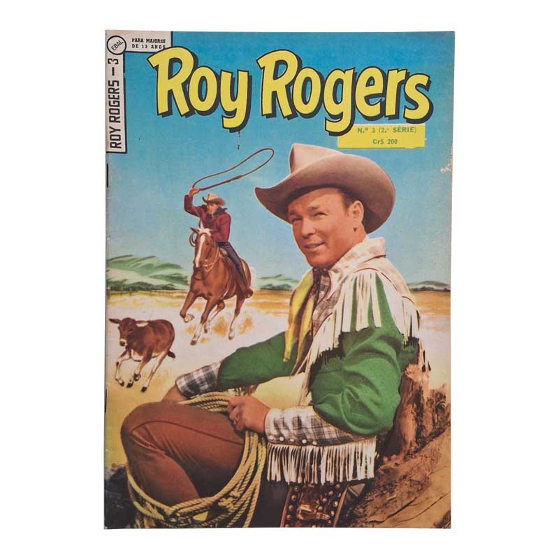 Roy Rogers 3ª Série Nr 03 Ebal Março/1966