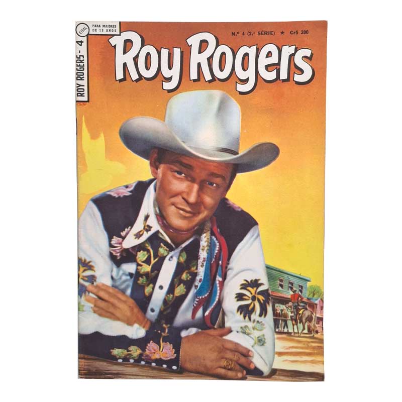 Roy Rogers 3ª Série Nr 04 Ebal Abril/1966