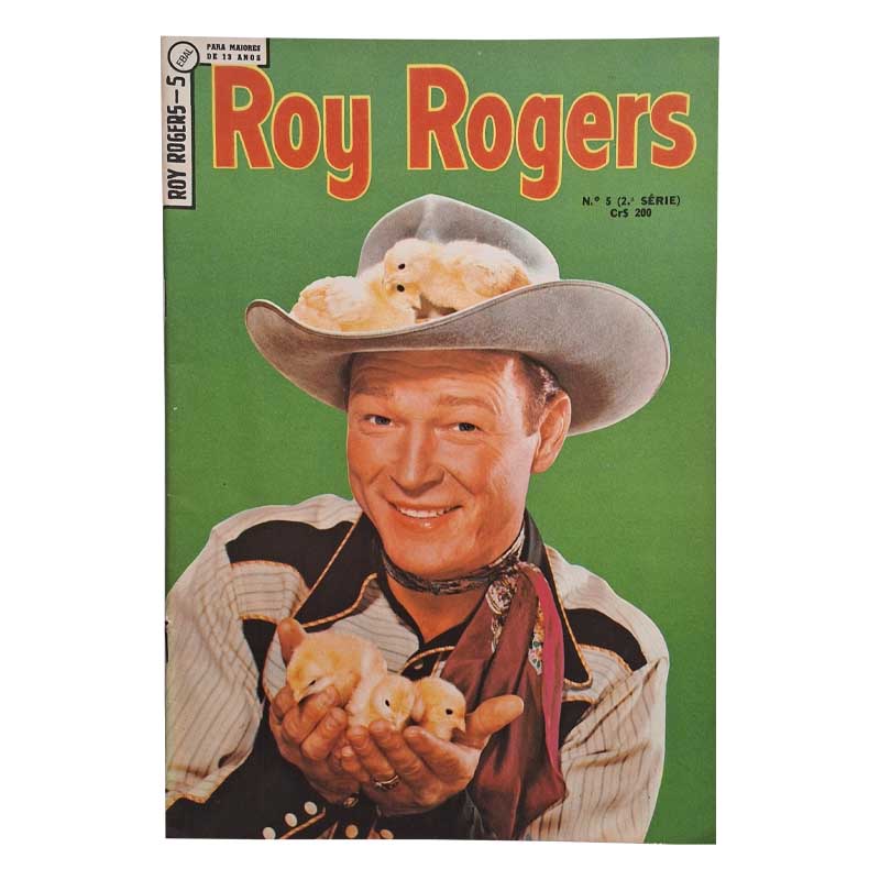 Roy Rogers 3ª Série Nr 05 Ebal Maio/1966