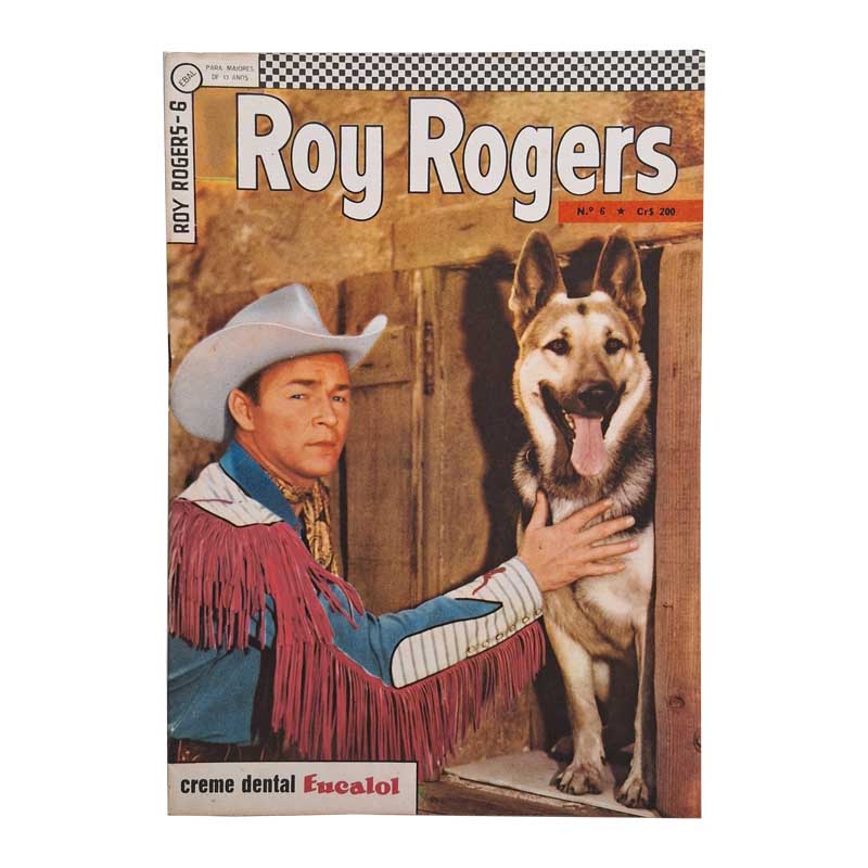 Roy Rogers 3ª Série Nr 06 Ebal Junho/1966