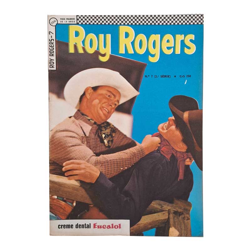 Roy Rogers 3ª Série Nr 07 Ebal Julho/1966