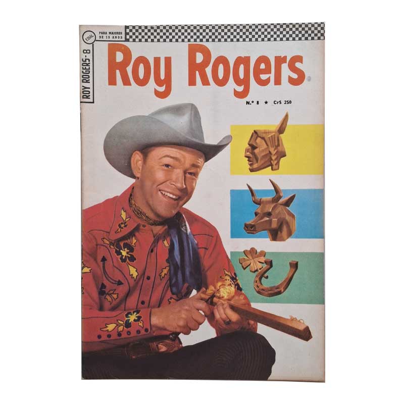 Roy Rogers 3ª Série Nr 08 Ebal Agosto/1966