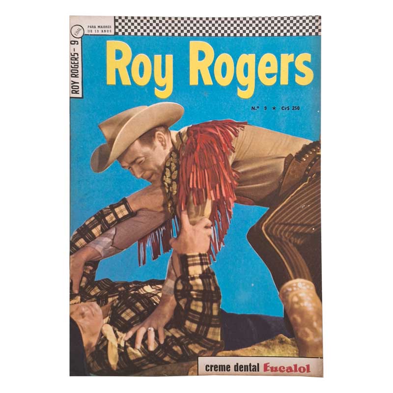 Roy Rogers 3ª Série Nr 09 Ebal Setembro/1966