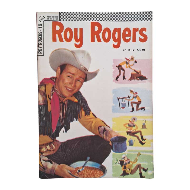 Roy Rogers 3ª Série Nr 10 Ebal Outubro/1966