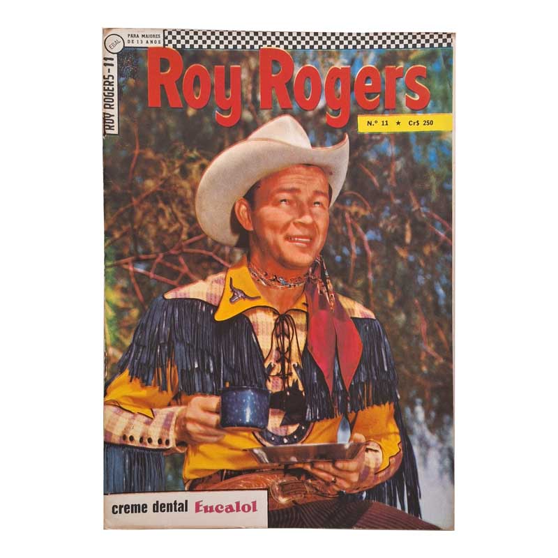 Gibis Antigos; Roy Rogers 3ª Série Nr 11 Ebal Novembro/1966