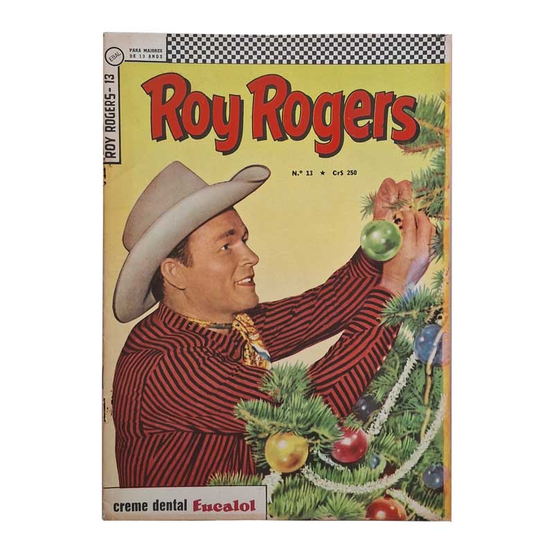 Roy Rogers 3ª Série Nr 13 Ebal Janeiro/1967