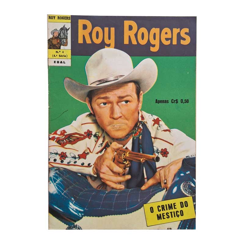 Roy Rogers 4ª Série Nr 04 Ebal Junho/1973