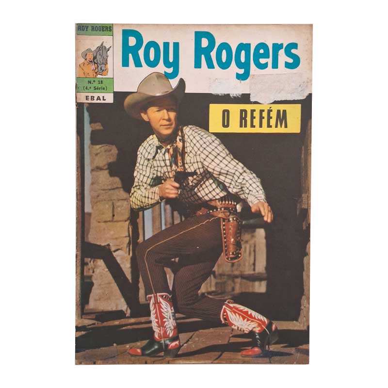 Roy Rogers 4ª Série Nr 18 Ebal Agosto/1974