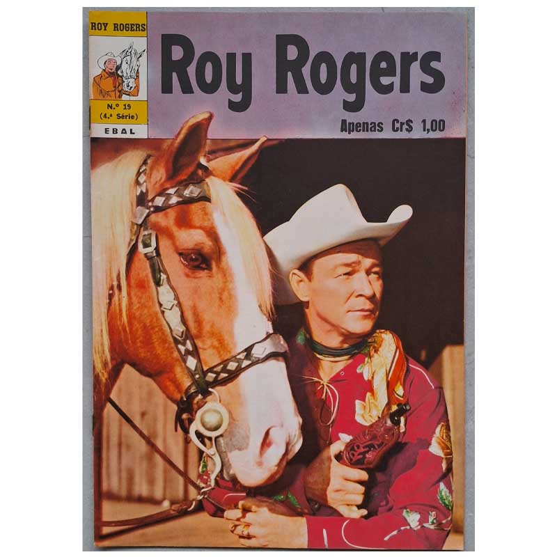 Roy Rogers 4ª Série Ebal Nr 19 Setembro/1974