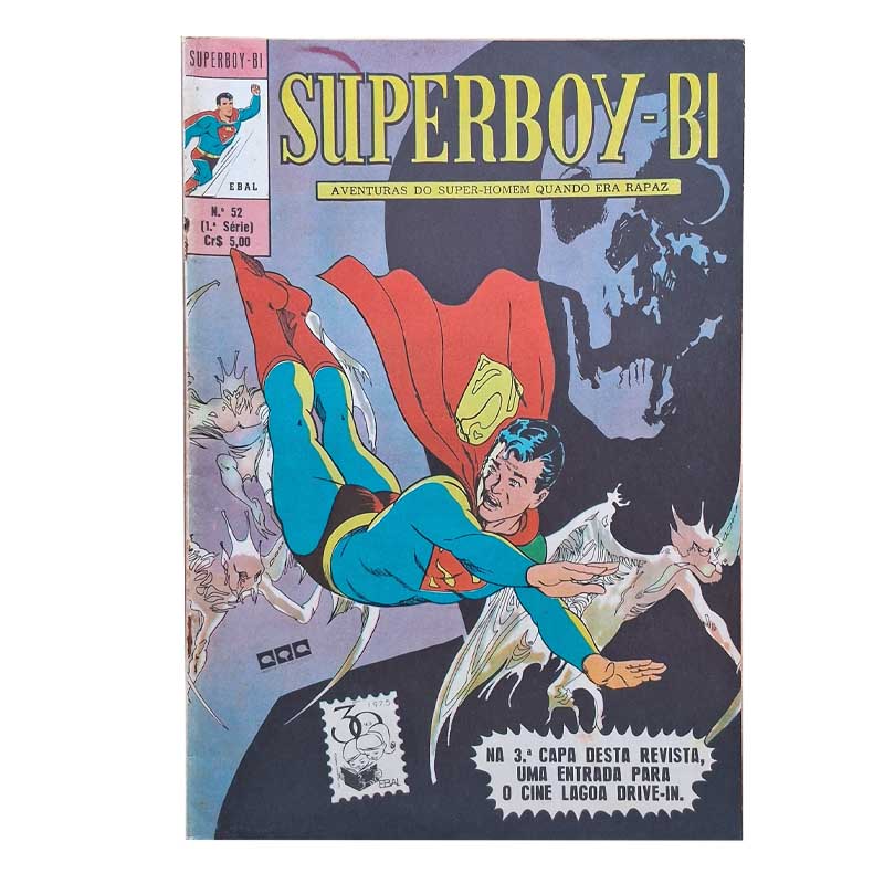 Superboy Bi 1ª Série Nr 52 Outubro-Novembro/1975 Ebal