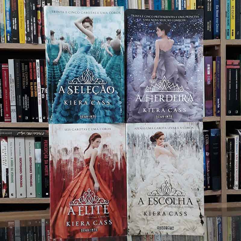 Imagem Série A Seleção 4 Livros - Kiera Cass