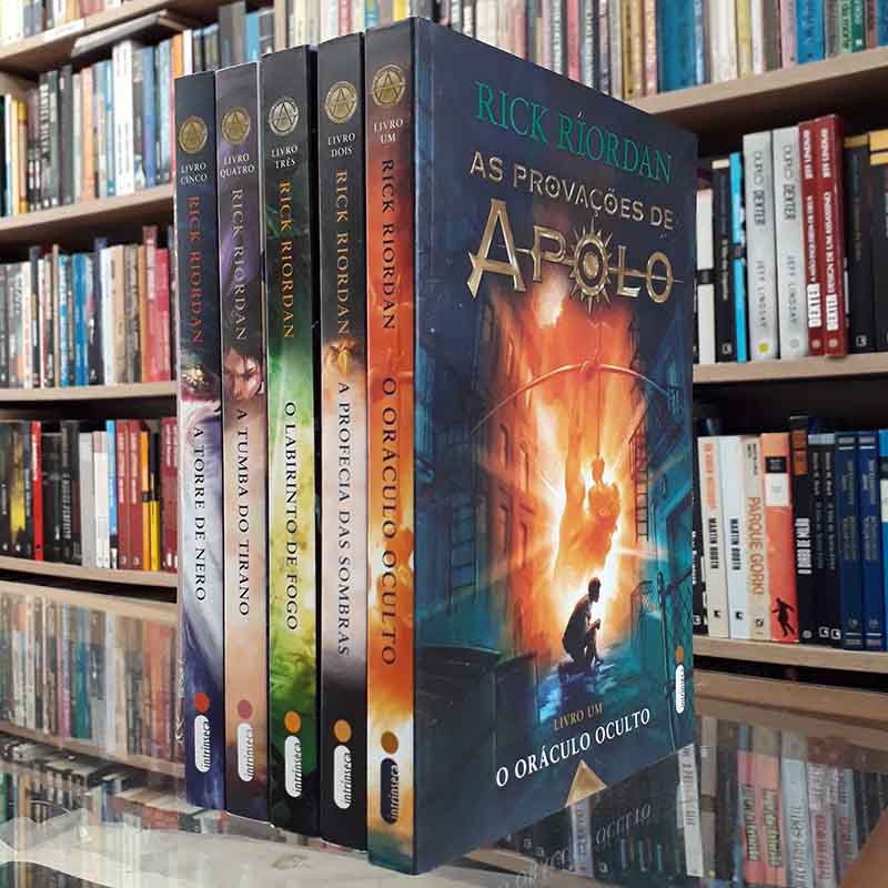 Série As Provações de Apolo: Completa 5 Livros (Rick Riordan)