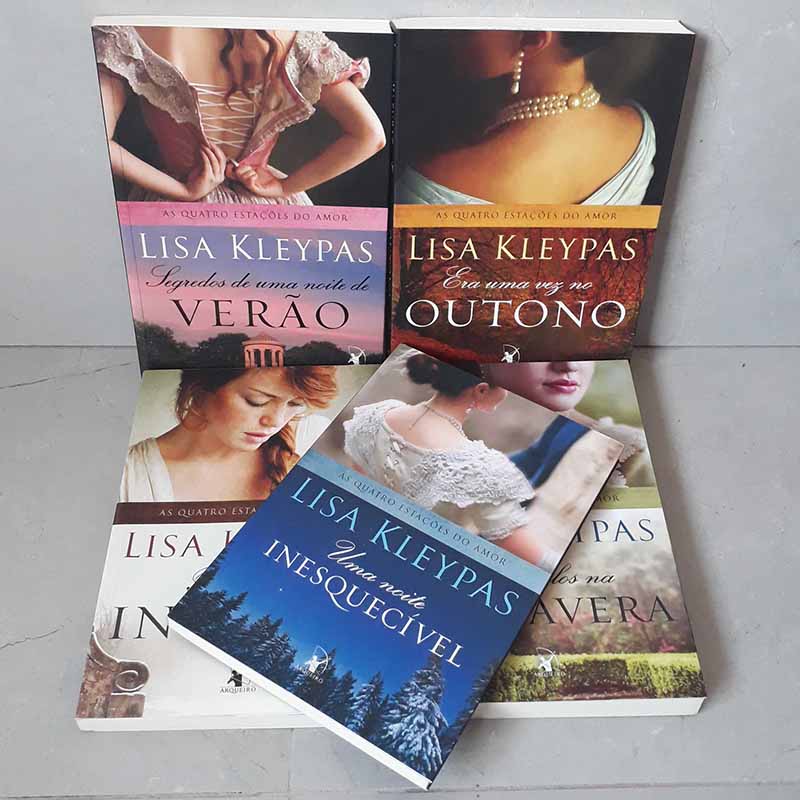 Série As Quatro Estações do Amor 5 Livros (Lisa Kleypas)