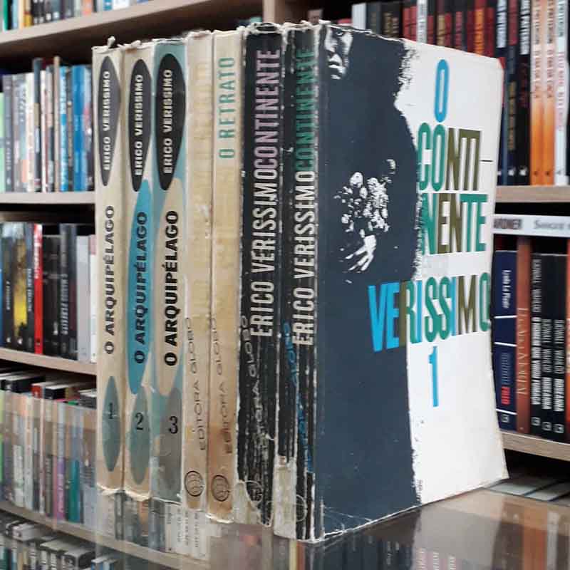 O Tempo e o Vento Coleção 7 Volumes Editora Globo – Érico Veríssimo