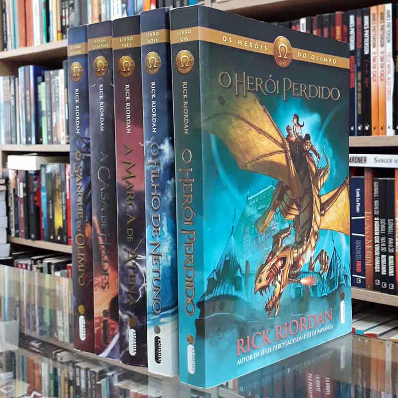 Imagem da Série Os Heróis do Olimpo - Rick Riordan