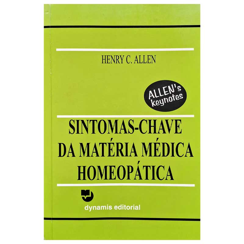 Livro Sintomas-Chave da Matéria Médica Homeopática.  Autor