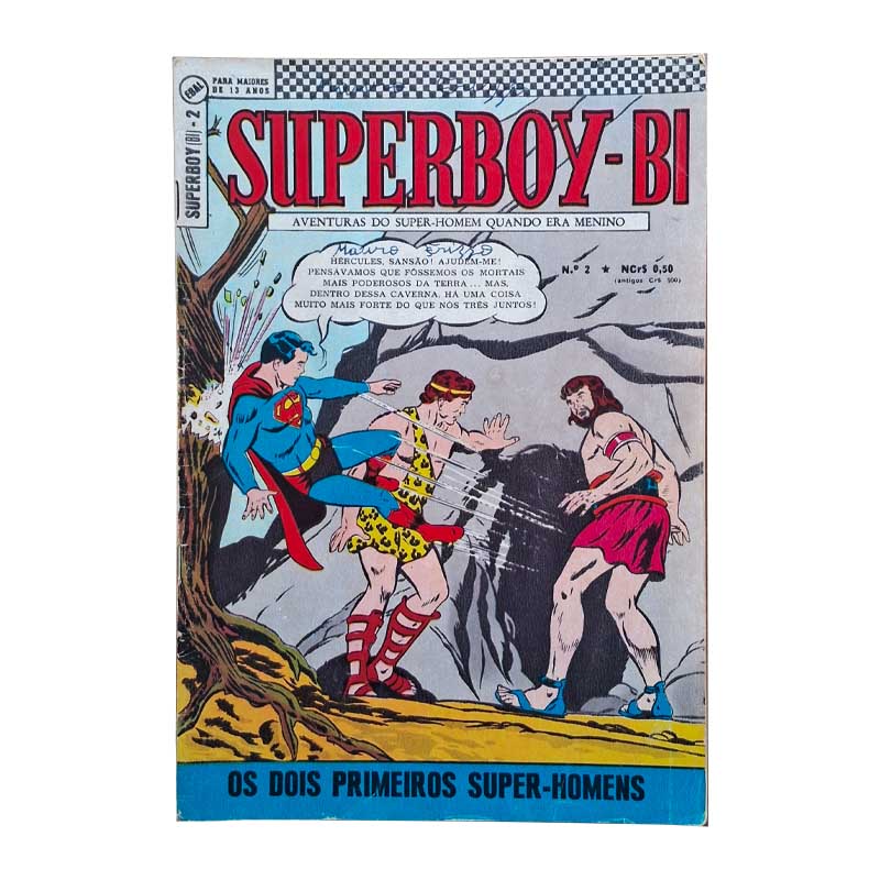 Superboy Bi 1ª Série Nr 02 Junho-Julho/1967 Ebal