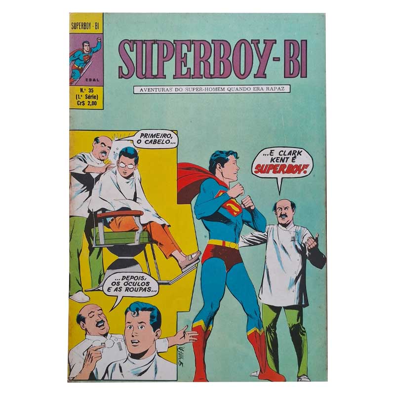 Superboy Bi 1ª Série Nr 35 Dezembro/1972 – Janeiro/1973 Ebal