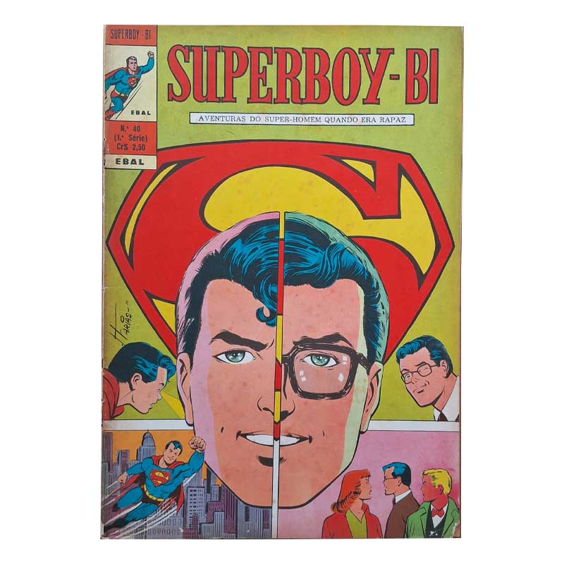 Superboy Bi 1ª Série Nr 40 Outubro-Novembro/1973 Ebal