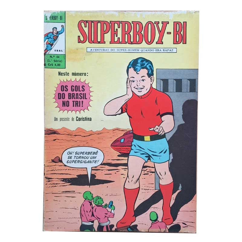 Superboy Bi 1ª Série Nr 44 Junho-Julho/1974 Ebal