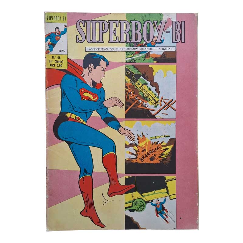 Superboy Bi 1ª Série Nr 48 Fevereiro-Março/1975 Ebal