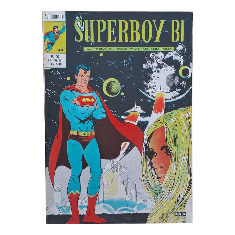 Superboy Bi 1ª Série Nr 53 Dezembro/1975-Janeiro/1976 Ebal