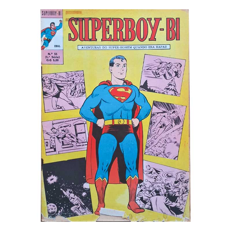 Superboy Bi 1ª Série Nr 55 Abril-Maio/1976 Ebal