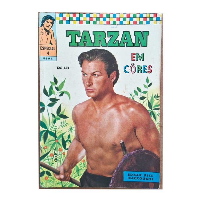 Tarzan em Cores 1ª Serie Nr 4 Ebal Outubro/1970