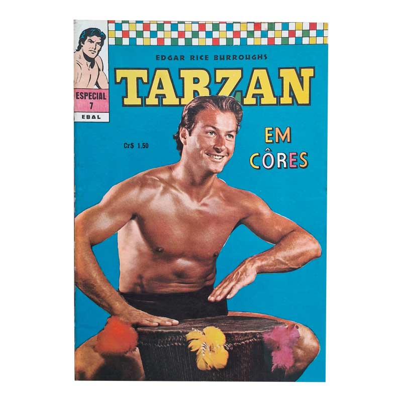 Tarzan em Cores 1ª Serie Nr 7 Ebal Abril/1971