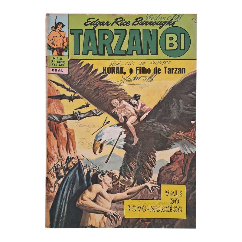 Tarzan Bi 1ª Série Nr 18 Novembro-Dezembro/1970 Ebal