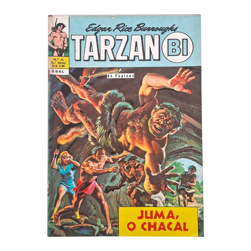 Tarzan Bi 1ª Série Nr 33 Maio-Junho/1973 Ebal