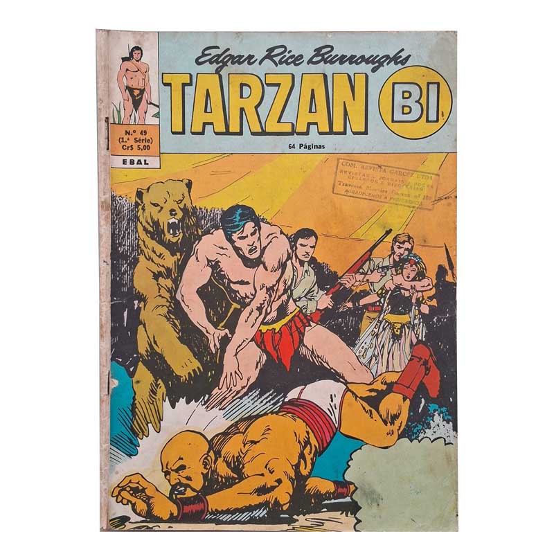 Tarzan Bi 1ª Série Nr 49 Janeiro-Fevereiro/1976 Ebal