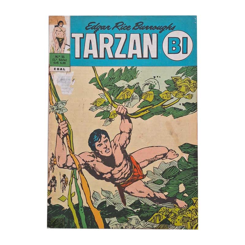 Tarzan Bi 1ª Série Nr 51 Maio-Junho/1976 Ebal