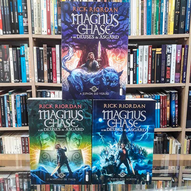 Série Magnus Chase e os Deuses de Asgard: Trilogia Completa (Rick Riordan)