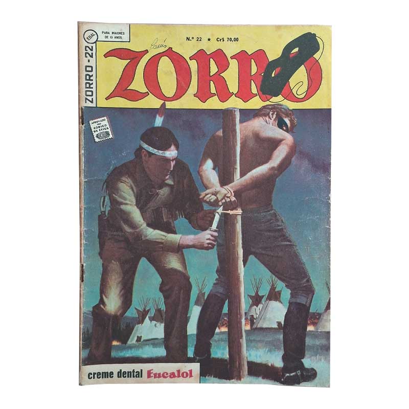 Zorro 2ª Série Nr 22 Ebal Fevereiro/1964