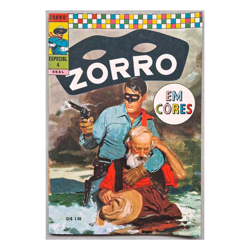 Zorro em Cores Nr 4 Dezembro/1970 Ebal