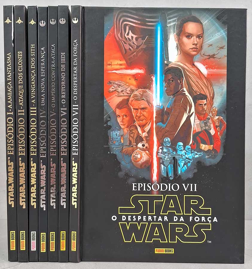 Star Wars Panini Books 7 Episódios