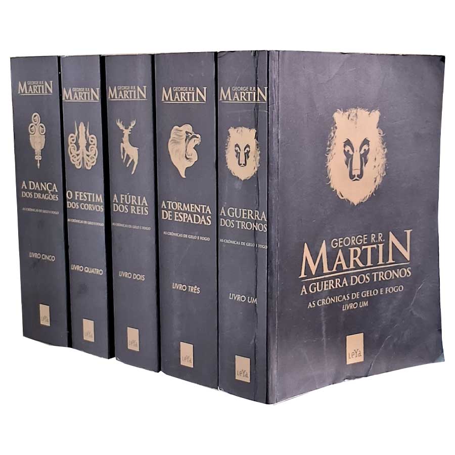 As Crônicas De Gelo e Fogo 5 Volumes (Edição Pocket/George R. R. Martin)