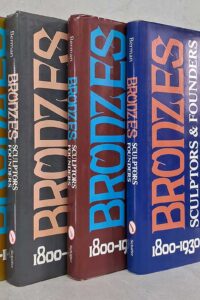 Bronzes Sculptors and Founders 1800-1930. Obra completa em 4 volumes.  Autor: Harold Berman.  Livros Usados/Seminovos.  Editora: Schiffer.  