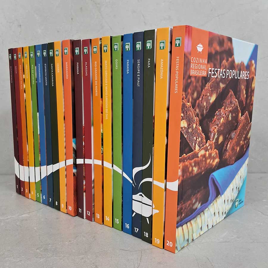 Coleção Cozinha Regional Brasileira: 20 Volumes