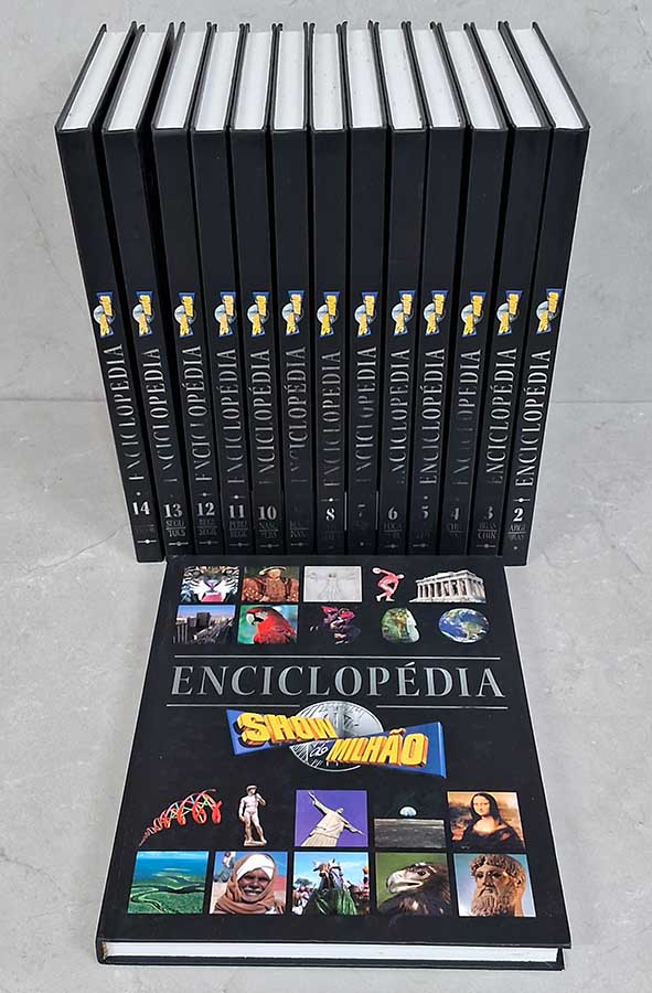 Enciclopedia Show do Milhao 14 Volumes