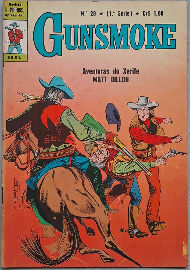 Gunsmoke #28: O Poderoso 1ª Série/Ebal