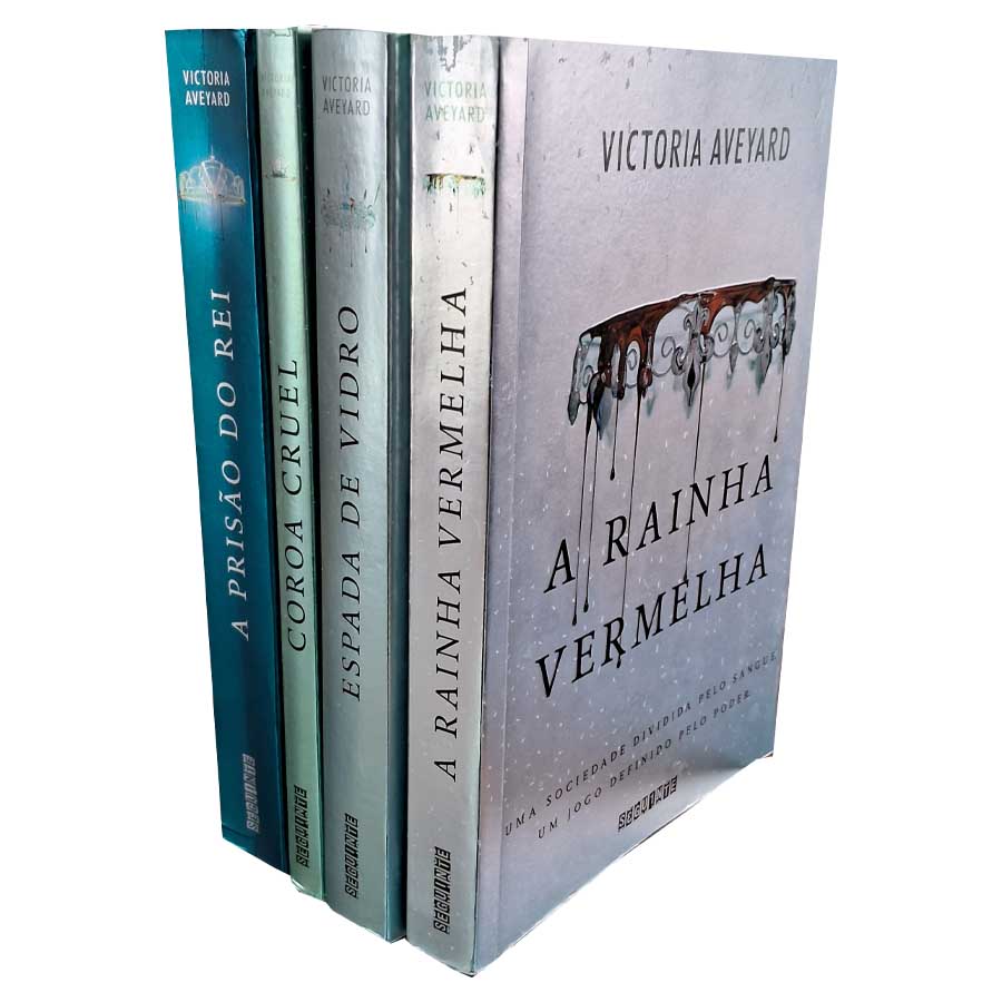 Série A Rainha Vermelha: 4 Livros – Victoria Aveyard