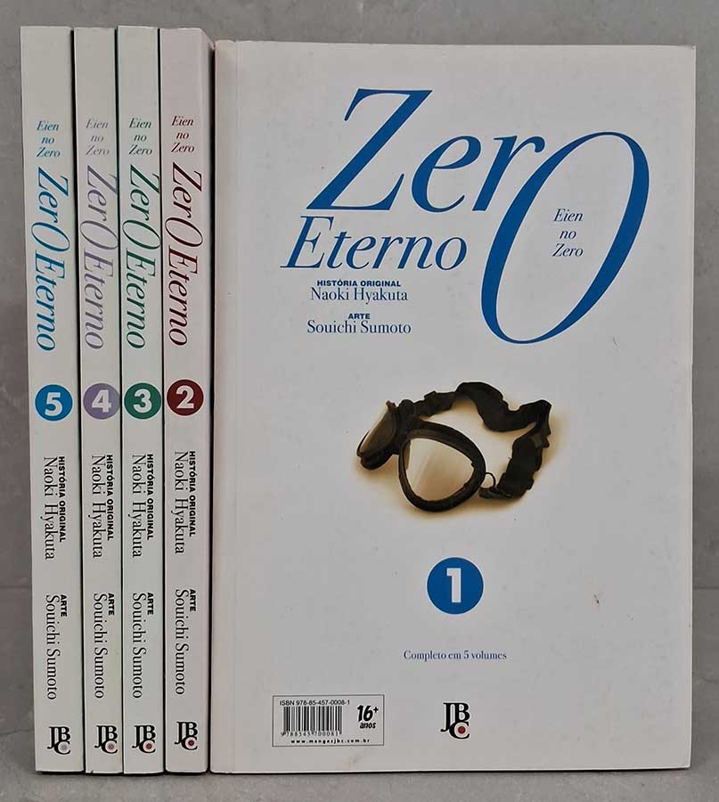 Mangás Zero Eterno: Coleção Volumes 1 a 5